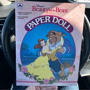 1991 Disney Beauty and the Beast Paper Doll Set